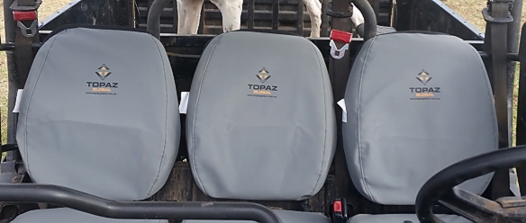 CANVAS SEAT COVER TO SUIT YXC700 VIKING VI 6 SEATER (SET OF 3)Y822Q1-2