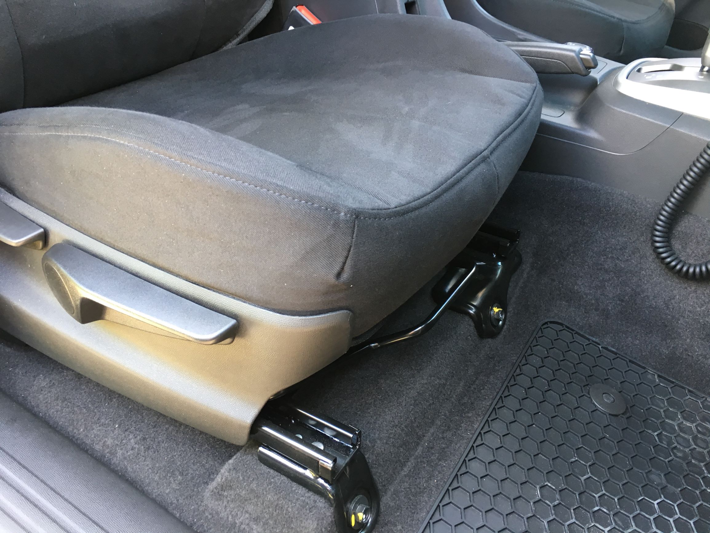 BLACK DUCK SEAT COVERS suitable for TOYOTA HILUX SR SR5 DUAL CAB