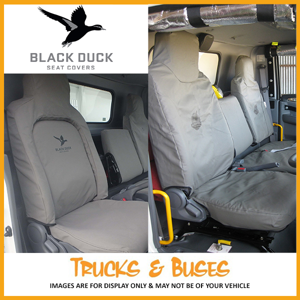 Black Duck Seat Covers Volvo Fm Fh 2018 Onwards Tvo132dx Comfort Cab - Black Duck Back Seat Covers