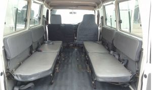 Black Duck seat covers to suit troopy 4 side facing rear bench seats.