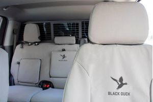 BLACK DUCK® CANVAS PRODUCTS manufacture Australia's most POPULAR heavy-duty CANVAS or 4ELEMENTS SEAT COVERS to suit your CHEVROLET SILVERADO 1500 LTZ  and TRAIL BOSS.