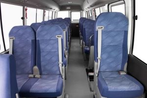 Black Duck Seat Covers 2015 Toyota Coaster. Black Duck Seat Covers 2015 Toyota Coaster.