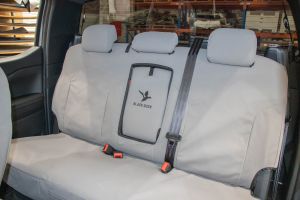 BLACK DUCK® SeatCovers - Next-Gen FORD RANGER RAPTOR - COMBINED SET of FRONTS and REAR.