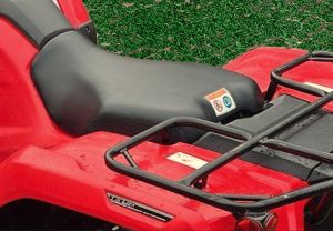 Heavy Duty Canvas Seat Cover to fit HONDA TRX420FA6 FOURTRAX