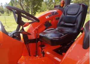 Canvas Seat Covers to suit your KUBOTA M7040 SUHD M Series Tractor - KU889T
