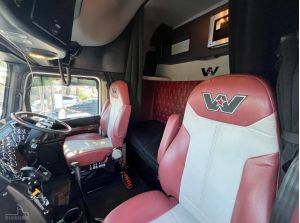 Black Duck Canvas or 4Elements Seat Covers - WESTERN STAR CONSTELLATION TRUCKS, MILLER CANVAS offer fabric and colour selection