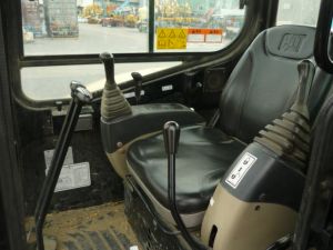 Black Duck Seat Covers CAT EXCAVATORS 304CR Mini Excavator - (with enclosed cab)
