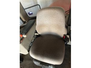 CONFIRM your seat by comparing the images these seats are used in a wide variety of machines, they may be upholstered in either by cloth or vinyl.
Machines including: New Holland SP Windrower, Case IH Headers, Case IH Tractors, Cat Backhoe Loaders, Macdon SP Windrower