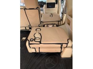 Black Duck Canvas and Black Duck 4 ELEMENTS Seat Covers suitable for Toyota Landcruiser 200 Series SAHARA Wagons. Light Sand Canvas shown.-7