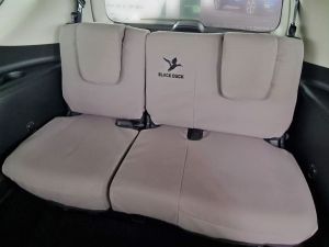 BLACK DUCK CANVAS PRODUCTS manufacture Australia's most POPULAR heavy-duty CANVAS or 4ELEMENTS COVERS to suit your NISSAN PATROL Y62 TI WAGON ROW3 Bench seat from 02/2013 - Current model.