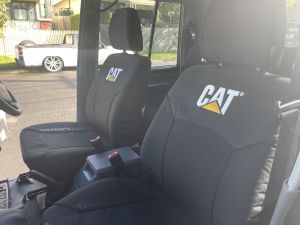 Custom-fit CAT CANVAS SEAT COVERS offer MAXIMUM protection for the seats in your LANDCRUISER 79 series VDJ79 DUAL CAB ute.