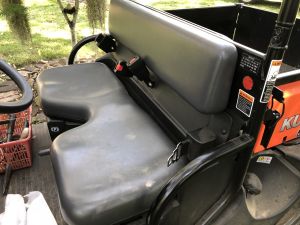 Make sure you buy from Miller Canvas, we are a leading SPECIALIST online retailer of Canvas seat covers custom designed to suit  RTV500 KUBOTA RTV.