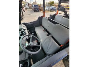 Quality Heavy Duty Canvas Seat Covers to suit Polaris Ranger Commercial Pro XD from 2024 onwards.