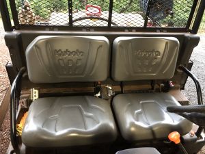 DRIVERS SEAT BASE ONLY
Canvas seat covers to suit Kubota 850 SIDECICK, RTV-X900, X1100, X1120, X1140. NOTE: the front seats are the same in all 5 models.