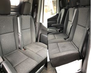 Images of the 3/4 passenger bench seat.