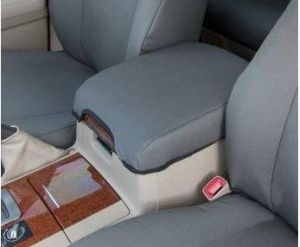 Black Duck® SeatCovers - Console Lid Cover - fits all LC200 variants.
GREY DENIM SHOWN.
