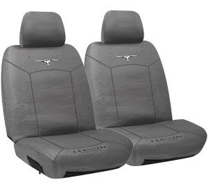 RM WILLIAMS - CANVAS SEAT COVERS  to suit VW CRAFTER TDI 340.
GREY CANVAS.