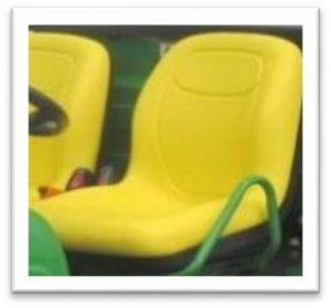 Canvas seat covers to fit JOHN DEERE Pro Gator™ 2030 & 2030A