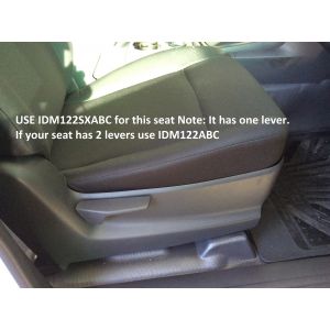 Black Duck Canvas & Denim Seat Covers to fit Isuzu D-Max SX & EX Dual/Space/Single Cabs