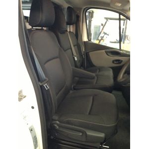 RENAULT X82 TRAFIC VAN BLACK DUCK SEAT COVERS  RTR15DR