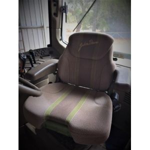 Black Duck Seat Covers FENDT TRACTORS 700, 800, 900 Series DELUXE CAB MSG741DX (image shows a John Deere but the seat is the same)