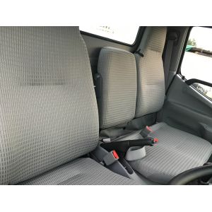 Black Duck Seat Cover-Black Duck Seat Covrs  THD231- Single Standard Cab 616 IFS Driver Hiback Bucket and Passenger Hiback 34 Bench with fold down centre Hino 300 Series - 07-2011+