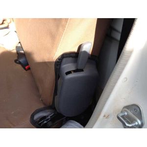 Black Duck Seat Covers suitable for Landcruiser 70 Series VDJ79R Dual Cab