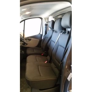 TRAFIC VAN X82 TWIN TURBO MODEL BLACK DUCK SEAT COVERS  RTR151