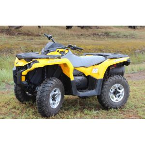 Heavy Duty Canvas All-In-One Padded Seat & Tank Cover to fit CAN-AM ATV 500 GENERATION II OUTLANDER