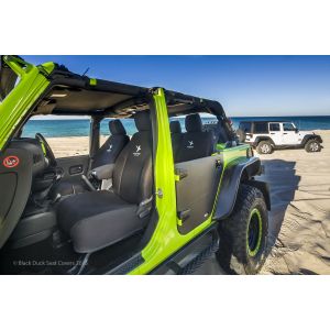 Black Duck™ Denim Seat Covers PLEASE NOTE THESE ARE GENERIC IMAGES AND MAY NOT DEPICT YOUR VEHICLE.