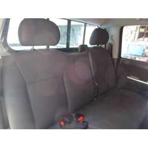 Black Duck™ Canvas or Denim Seat Covers HR074 Isuzu D-MAX: EX, SX, LS, LS-U and LS-M Utes  & Holden Rodeo RA7 Dual Cab Rear Bench
