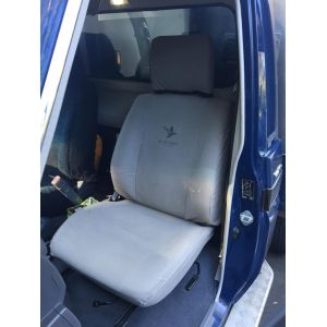 Black Duck Grey Canvas fitted to a Landcruiser Single Cab Ute GXL