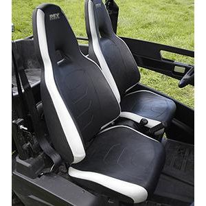 Heavy Duty Canvas Seat Cover to fit JOHN DEERE GATOR RSX 850i SERIES  UTV Hi-back Sports Seats.