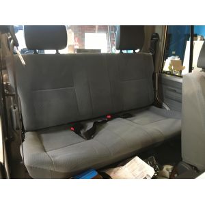 Black Duck Seat Covers suitable for Landcruiser 70 Series VDJ79R Dual Cab