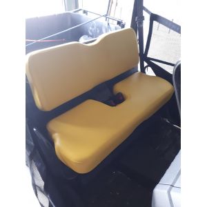 Canvas seat covers to suit John Deere XUV550, XUV560, XUV590  note the large cutout for seat belts.