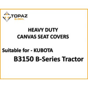 Miller Canvas are a leading SPECIALIST online retailer of Canvas seat covers designed specific to fit B3150 KUBOTA TRACTOR.