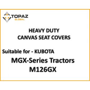Heavy Duty Canvas Seat Covers custom designed to be suitable for your KUBOTA M126GX TRACTOR
