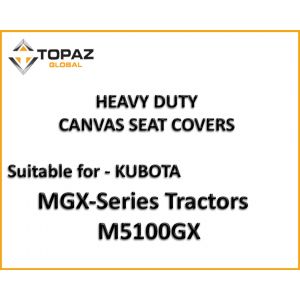 Heavy Duty Canvas Seat Covers custom designed to be suitable for your KUBOTA MX5100 TRACTOR