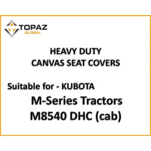 Miller Canvas are a SPECIALIST online retailer of Canvas seat covers custom designed to suit  KUBOTA M8540DHC  CAB TRACTOR.