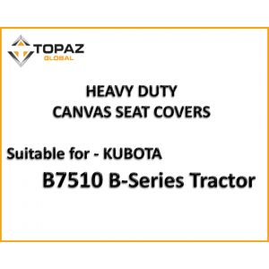 Miller Canvas are a leading SPECIALIST online retailer of Canvas seat covers designed specific to fit B7510 KUBOTA TRACTOR.