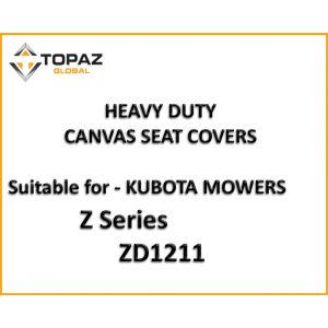 Miller Canvas are a leading SPECIALIST online retailer of Canvas seat covers designed specific to fit ZD1211 KUBOTA MOWER.