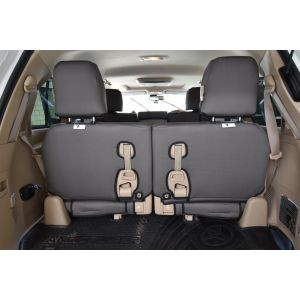 Black Duck Seat Covers - ROW 3 Rear Bench - suitable for TOYOTA LANDCRUISER 200 Series- Altitude, VX & Sahara Wagons.