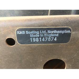 KAB 301 Driver Lowback Bucket no Headrest Black Duck® SeatCovers