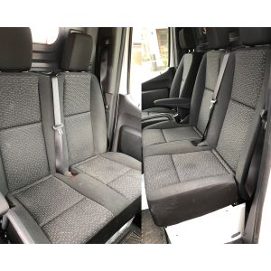Images of the 3/4 passenger bench seat.