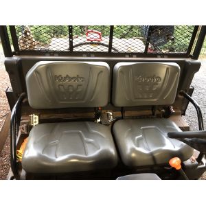 Canvas seat covers to suit Kubota RTV-X900, X1100, X1120, X1140. NOTE: the front seats are the same in all 4 models.