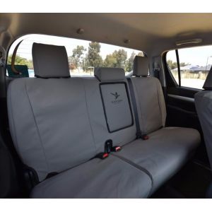 Black Duck Seat Covers are the Duck's Nuts in seat covers and are suitable for TOYOTA RAV4 -GX, GXL and CRUISER Wagons.
