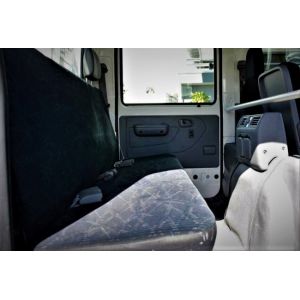 BLACK DUCK Seat Covers to suit CREW CABS ONLY Rear Bench Hino 300 Series 07/2011+