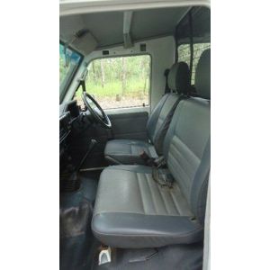 Black Duck Seat Covers suitable for Toyota Troopy 78/79 series - VDJ78 Workmate till 07-2009 LC791T (NOTE: the shape of the passenger seat base forward edge the shape is different from 08/2009 onwards).