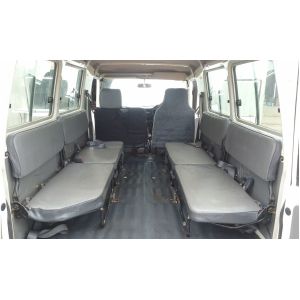 Black Duck seat covers to suit troopy 4 side facing rear bench seats.