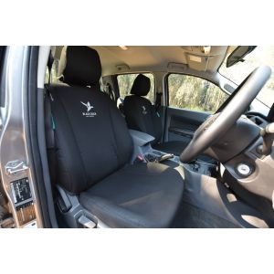 Black Denim fitted to a Ford Ranger PX2